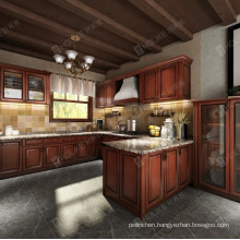Custom Furniture Solid Wood Kitchen Cabinet Pantry